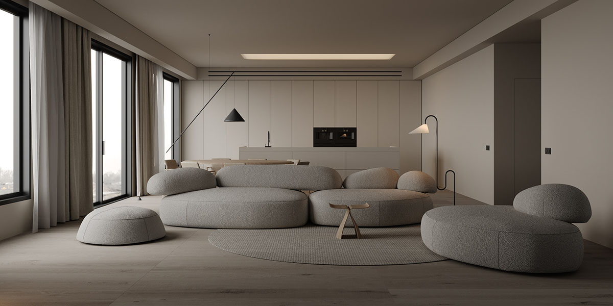 grey living room decor colour