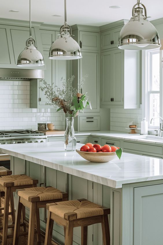 Kitchen Cabinet Trends: Pastel Colours