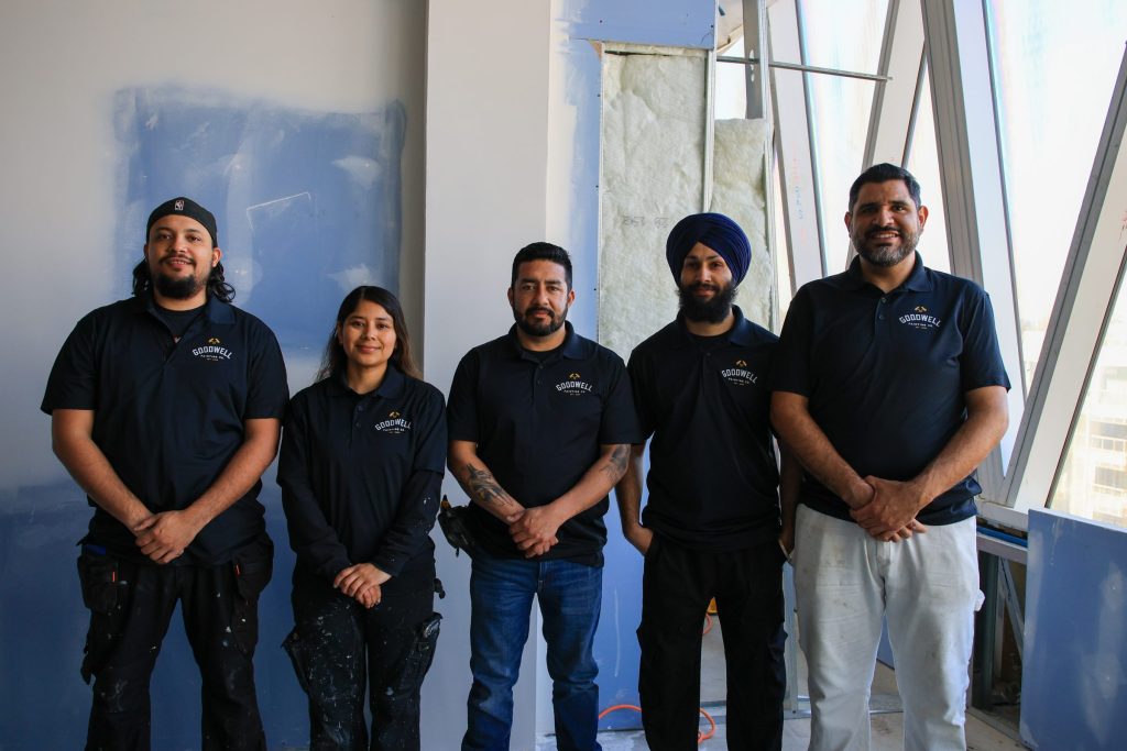 The Goodwell Painting crew